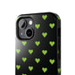 Pixelated Heart Tough iPhone Case