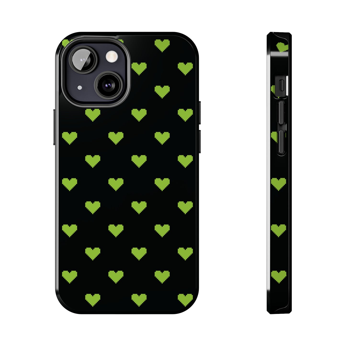 Pixelated Heart Tough iPhone Case