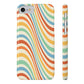 Retro Swirl Snap Case