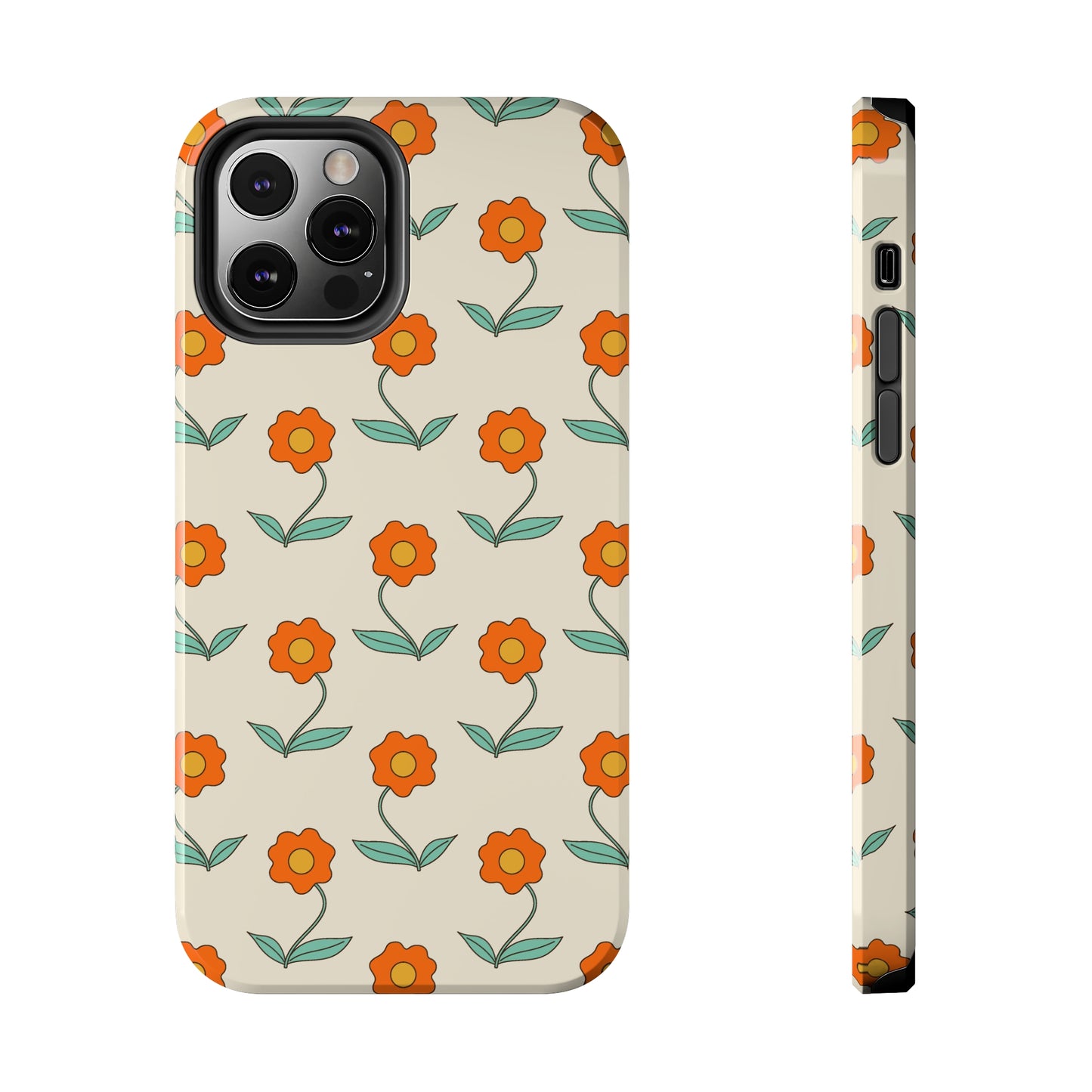 Poppy Flower Tough iPhone Case