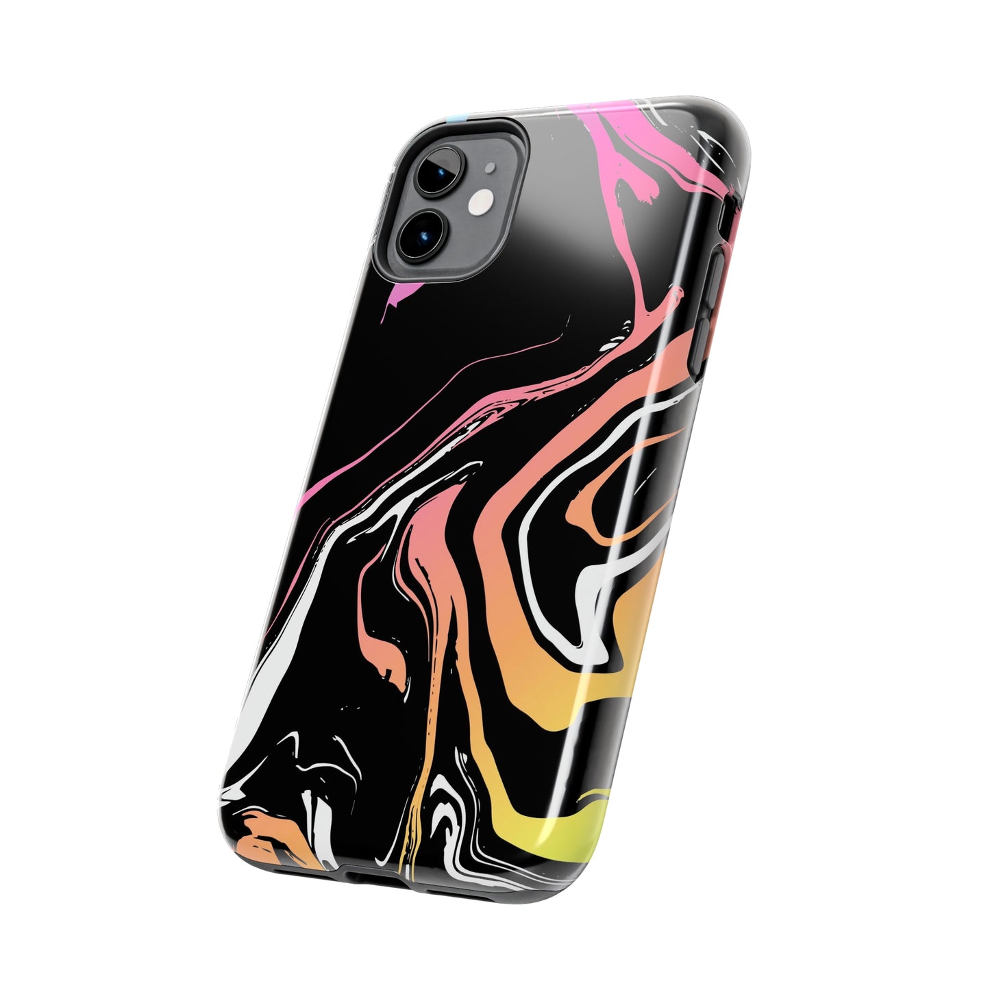 Acid marble pattern Tough Case