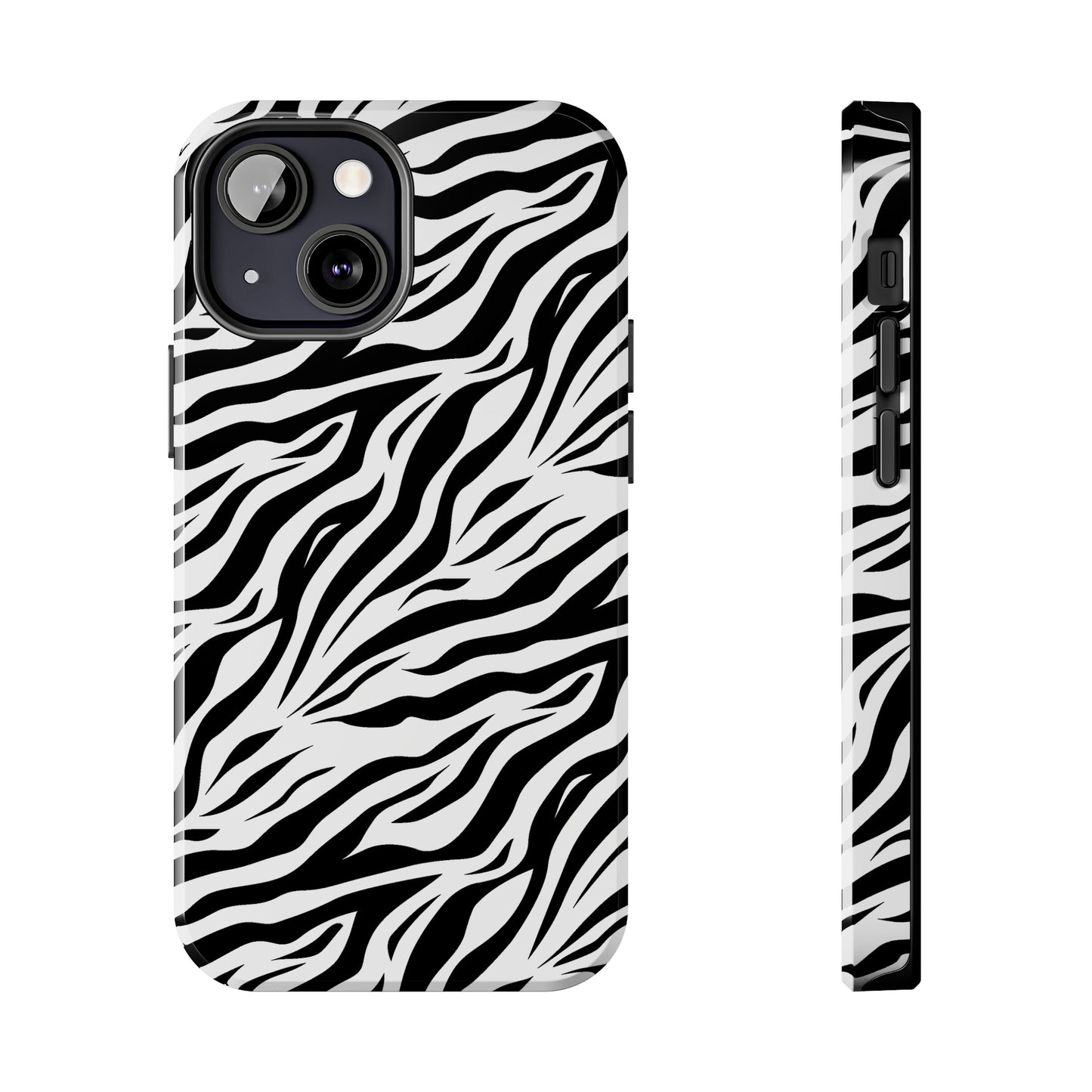 White Bengal Tiger Tough iPhone Case