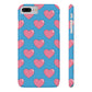 Bubblegum Heart Snap Case