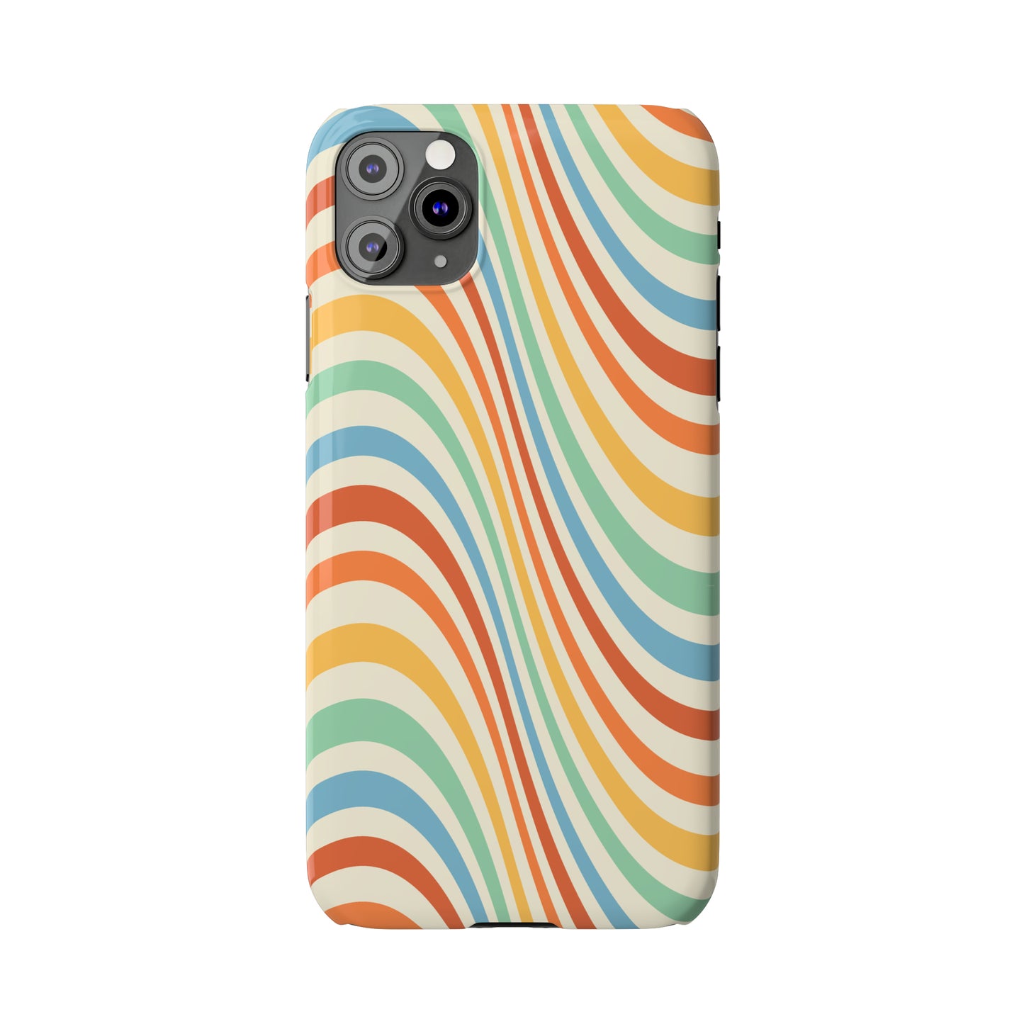 Retro Swirl Snap Case