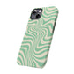 Pistachio Swirls Snap Case