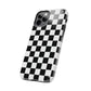 Black and white checks Tough Case