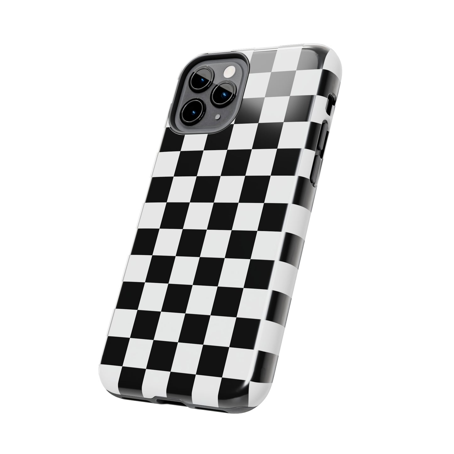 Black and white checks Tough Case