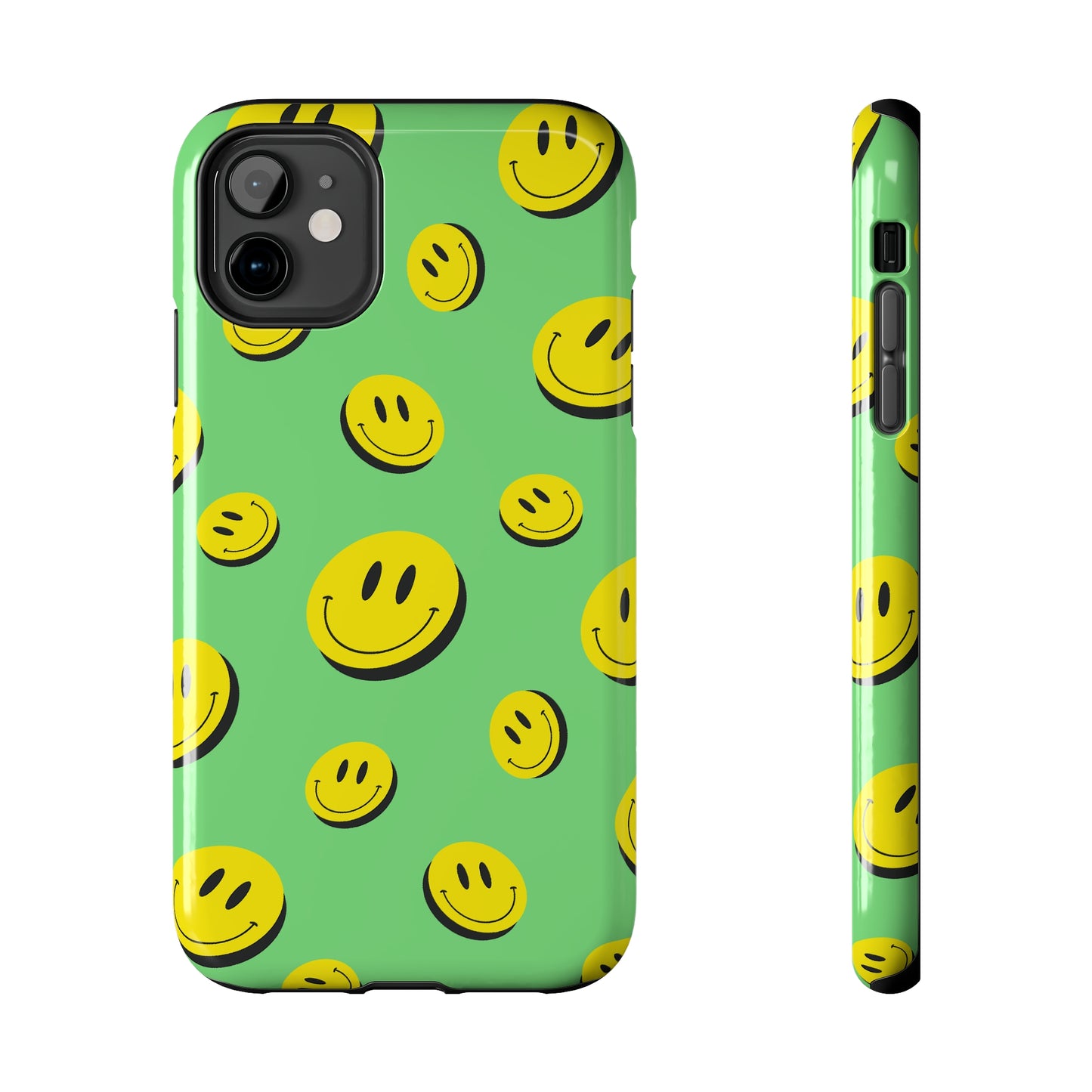 Acid Smiles Tough iPhone Case