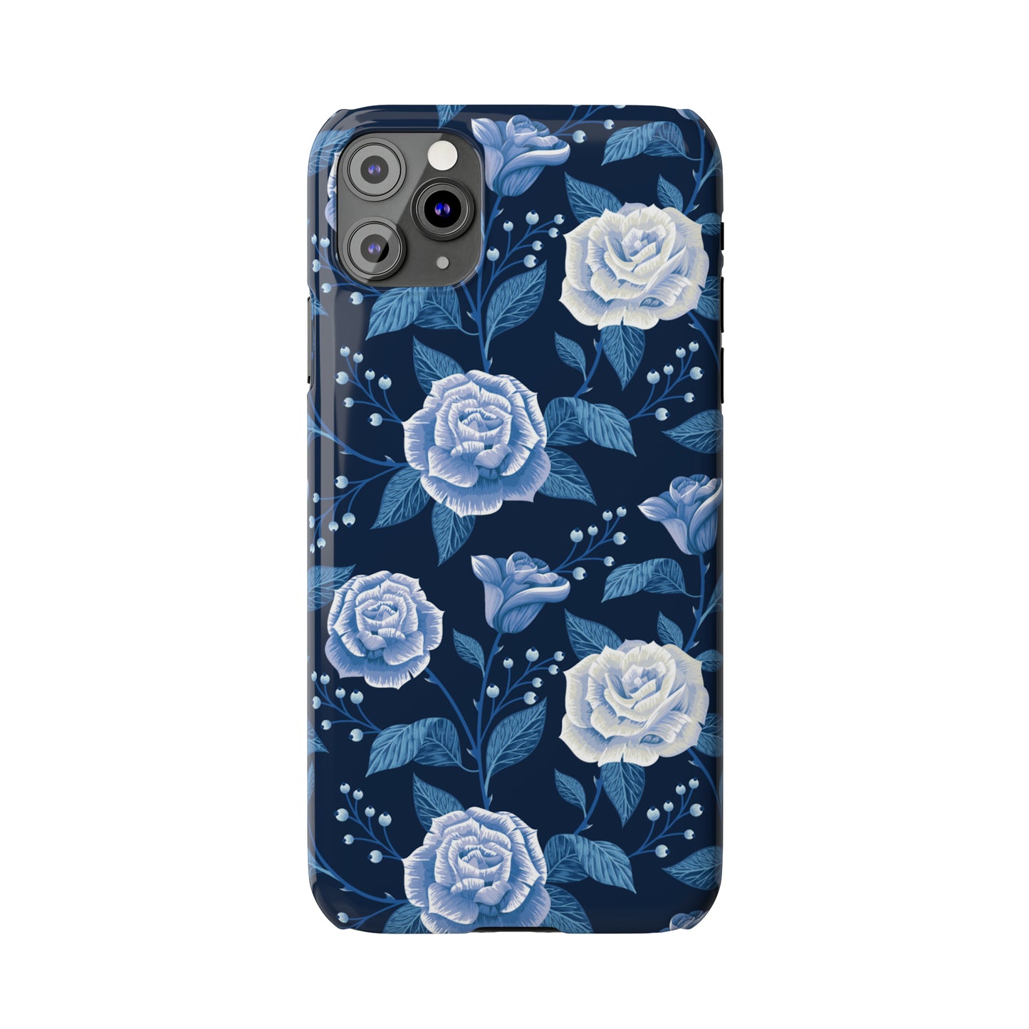 Midnight Rose Snap Case