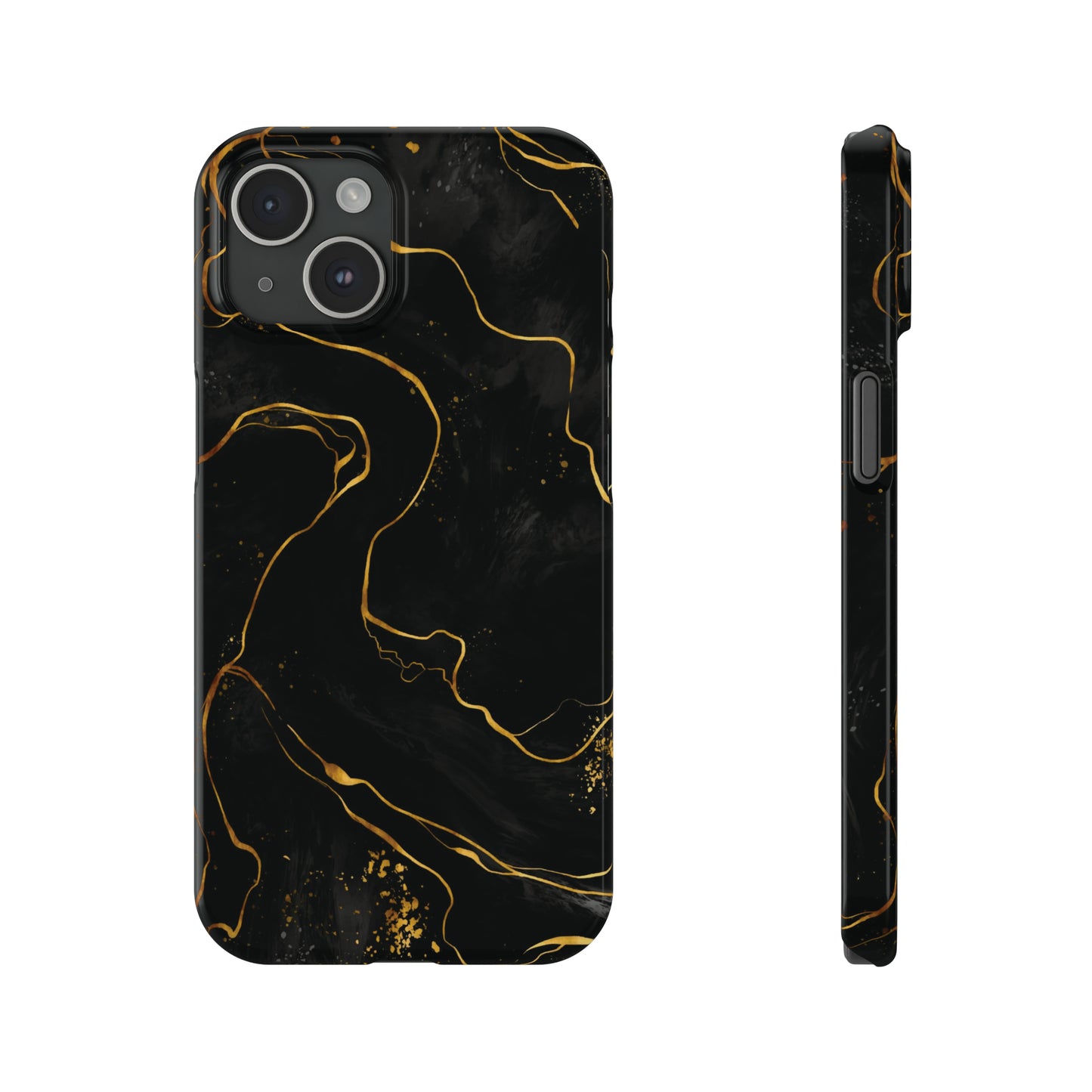 Black Mirage Snap Case