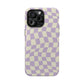 Lavender Crazy Checkers MagSafe Tough Case