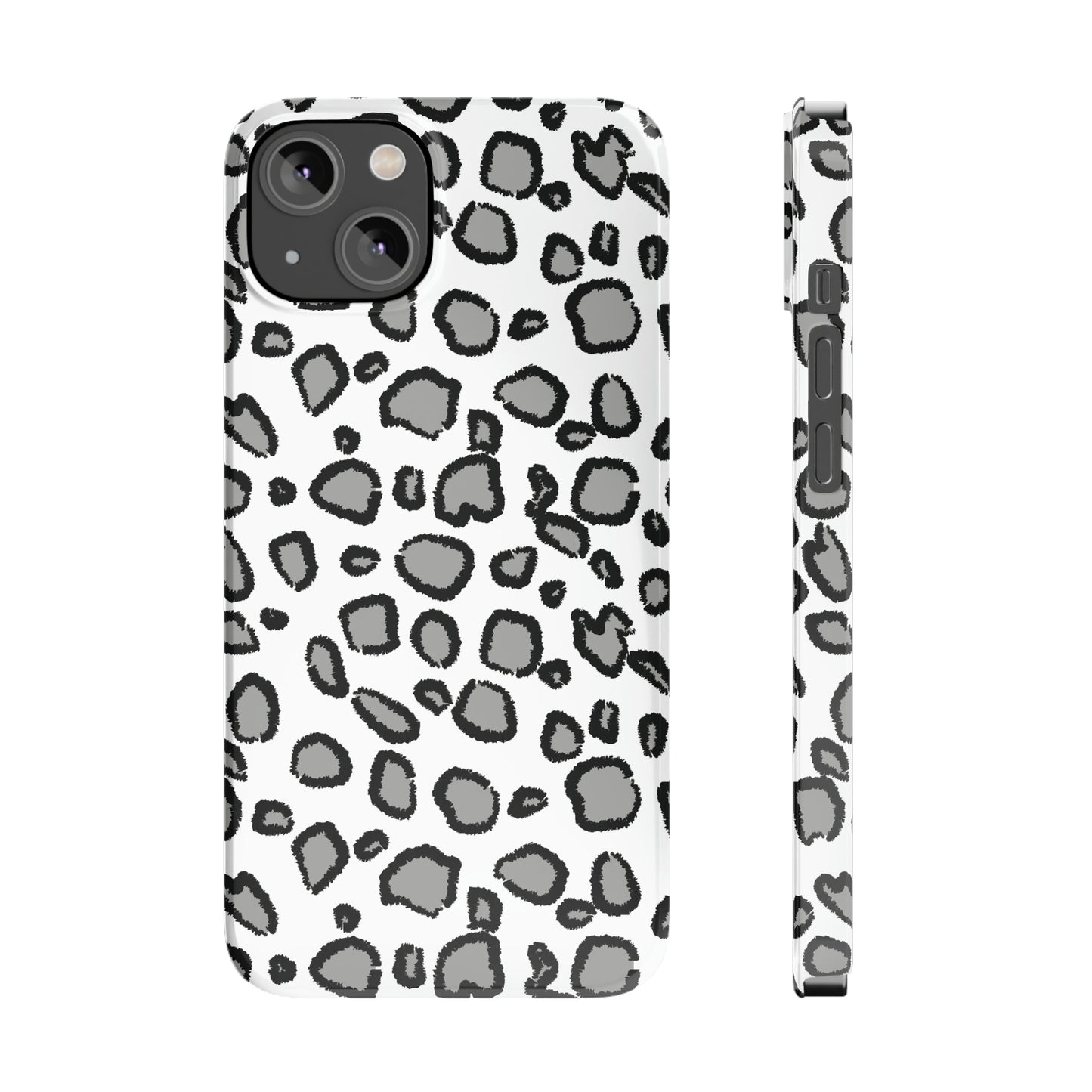 Snow Leopard Snap Case