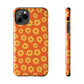 Maio laranja Pattern Tough iPhone Case