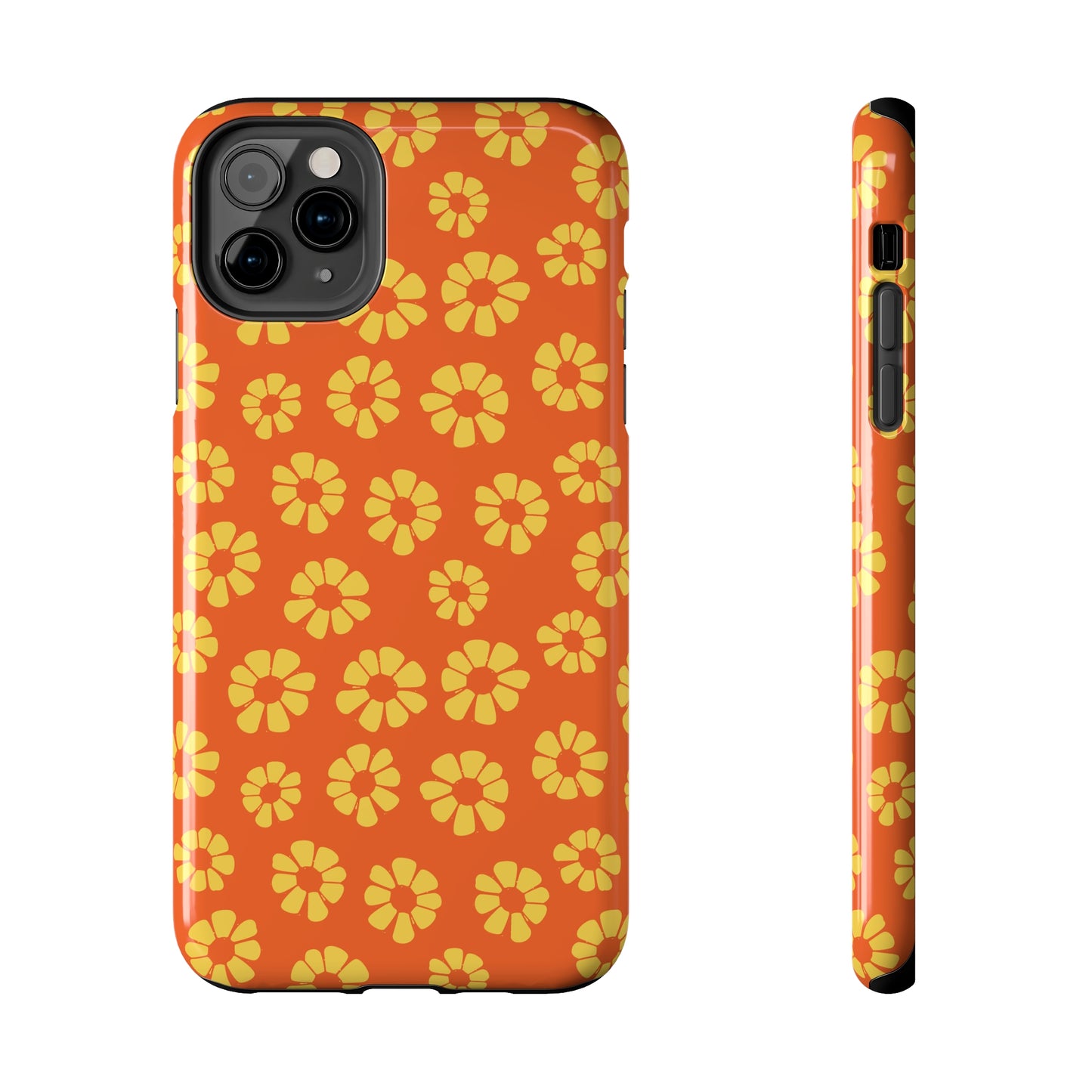 Maio laranja Pattern Tough iPhone Case