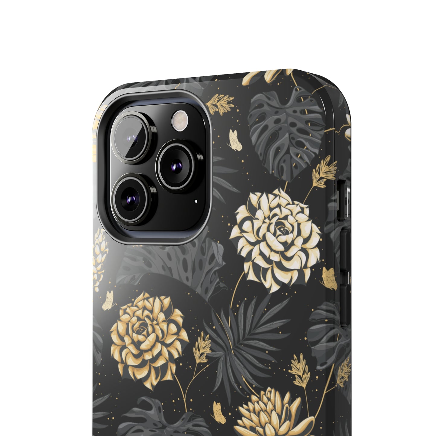 Golden Bloom Tough iPhone Case