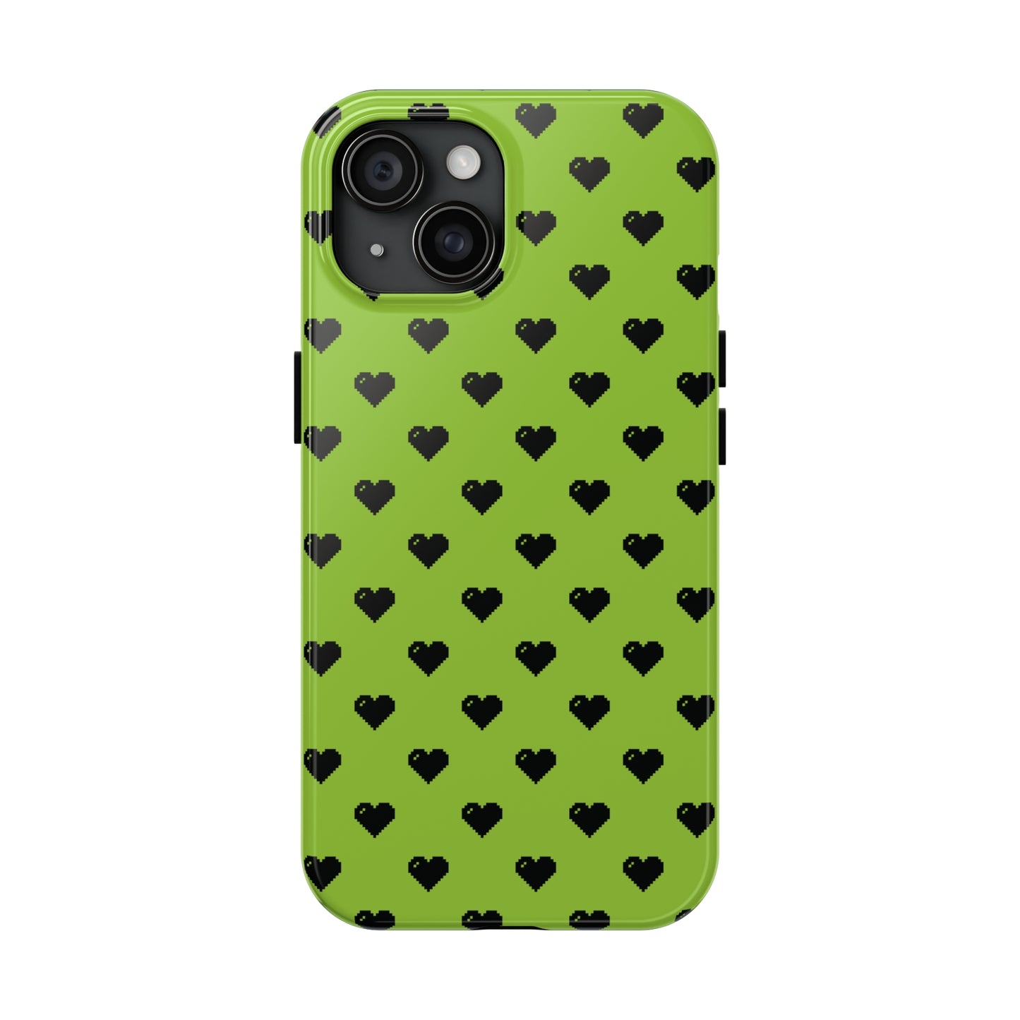 Pixelated Heart iPhone Case