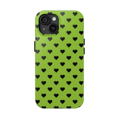 Pixelated Heart iPhone Case