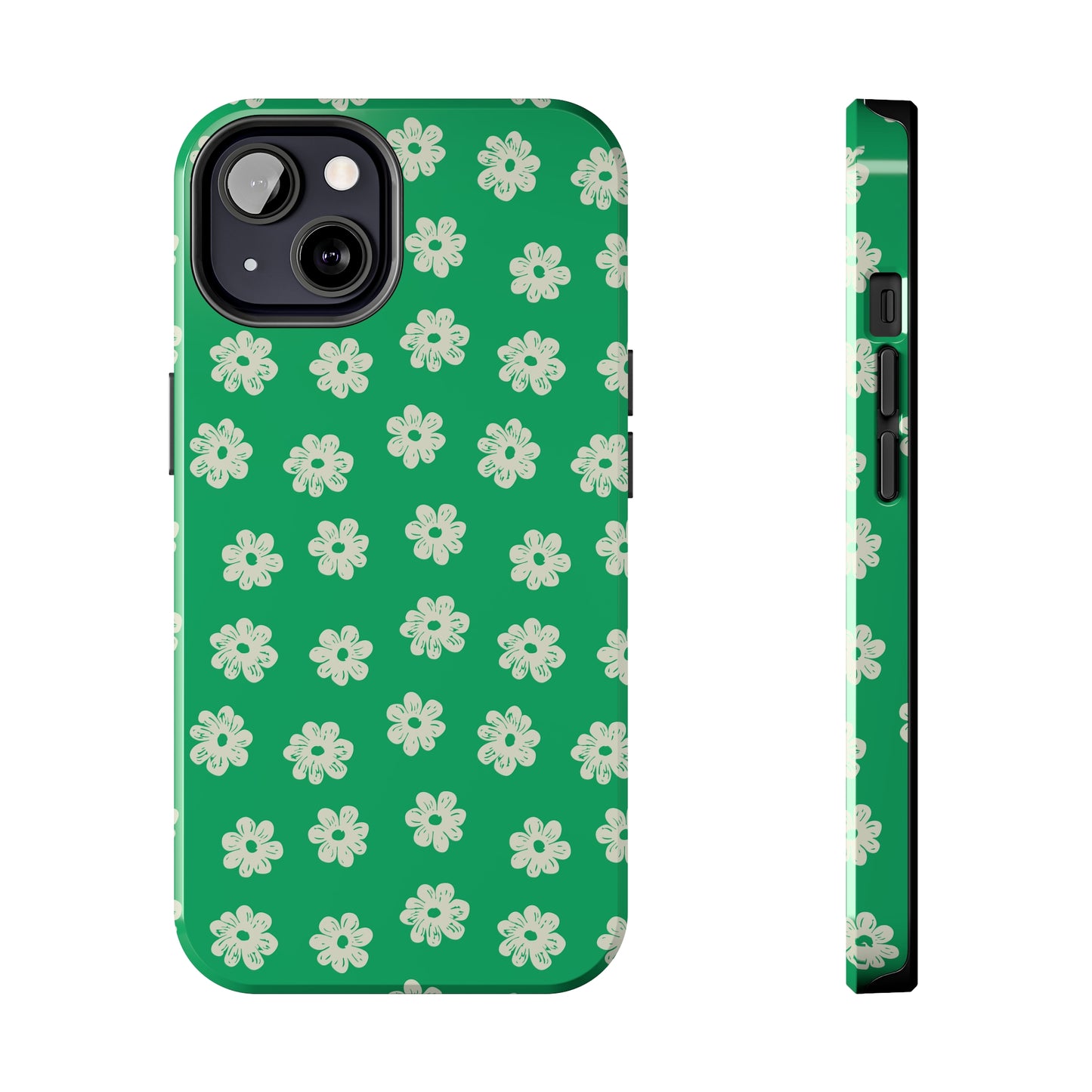 Retro Floral Tough iPhone Case