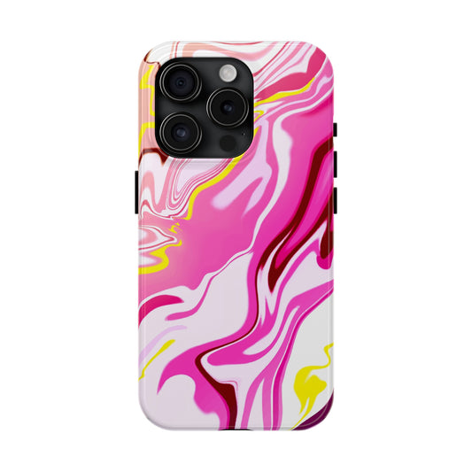 Acid marble pattern Tough Case