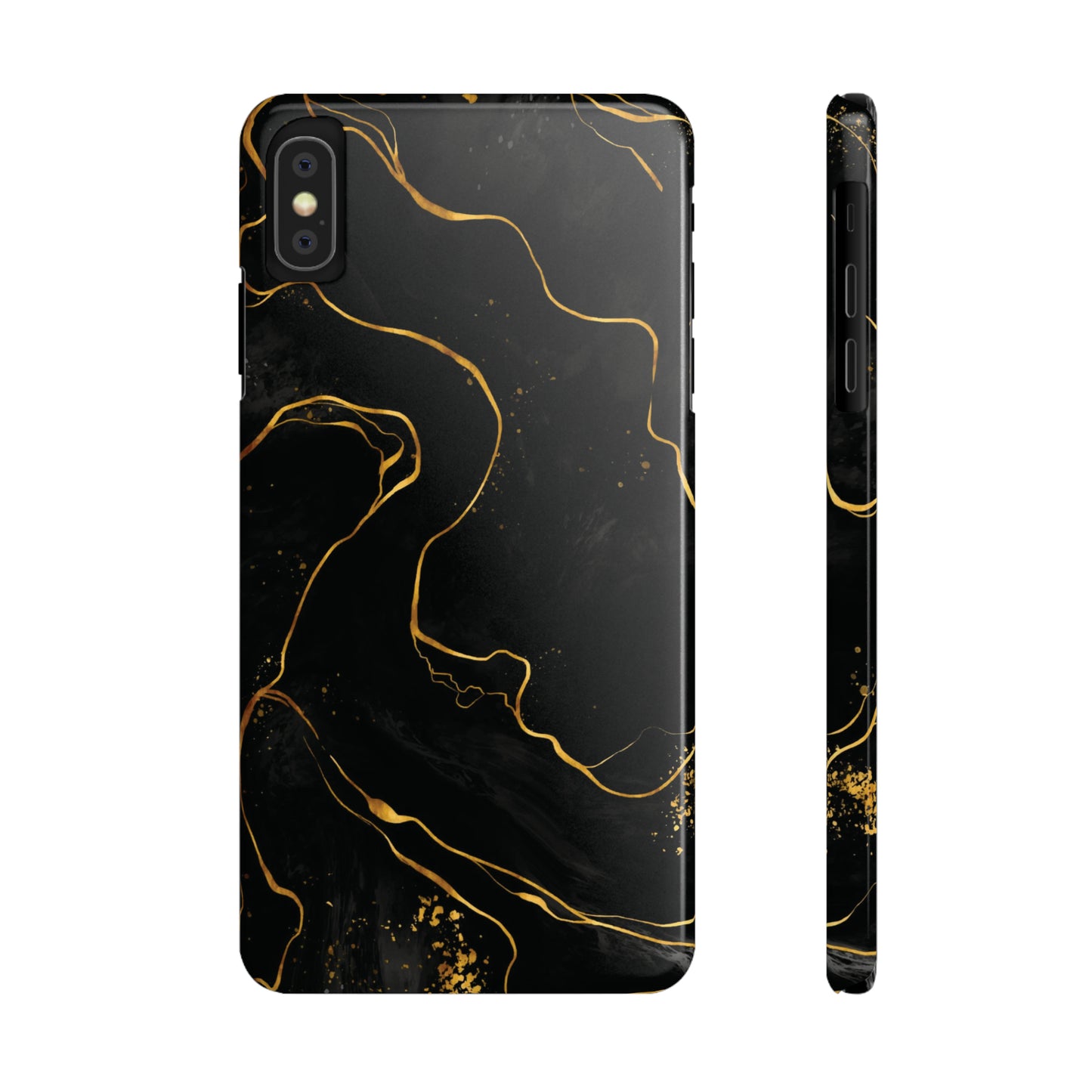 Black Mirage Snap Case