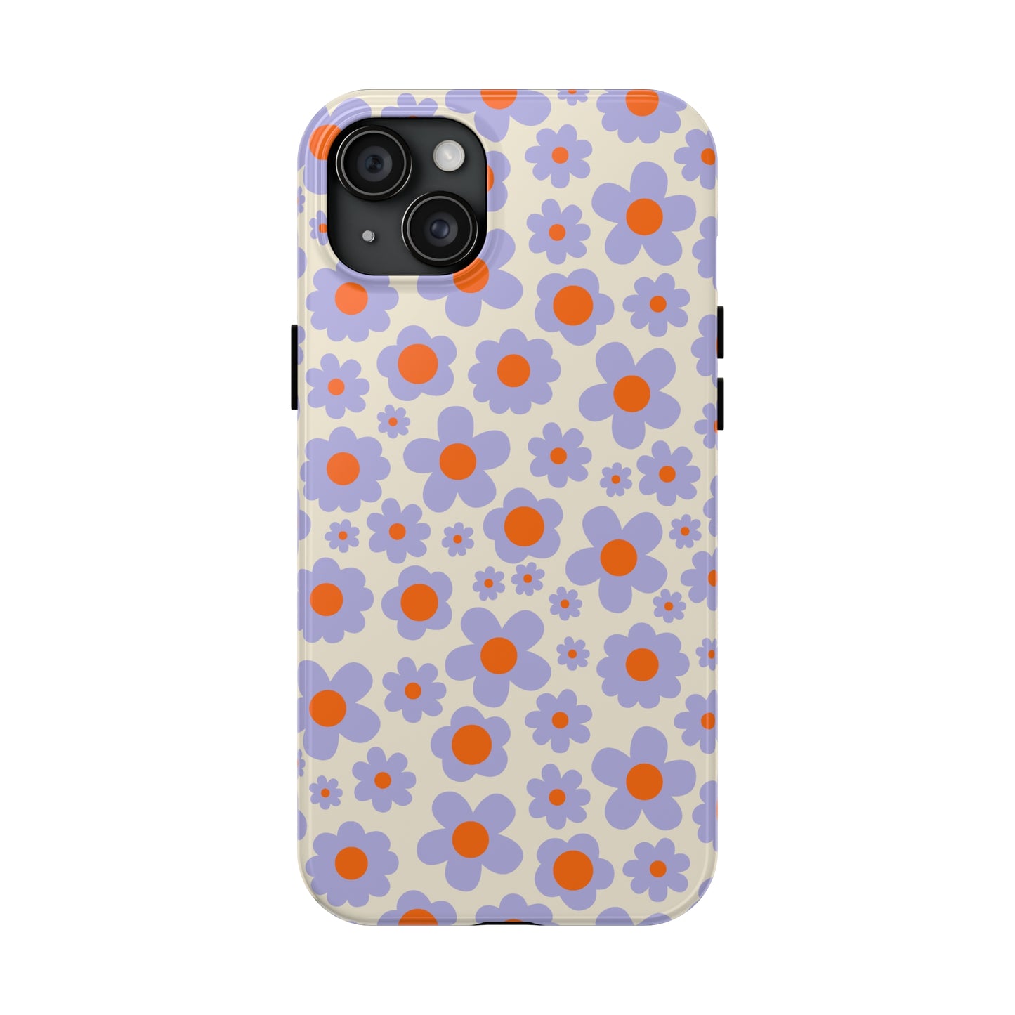 Groovy Flowers Tough iPhone Case