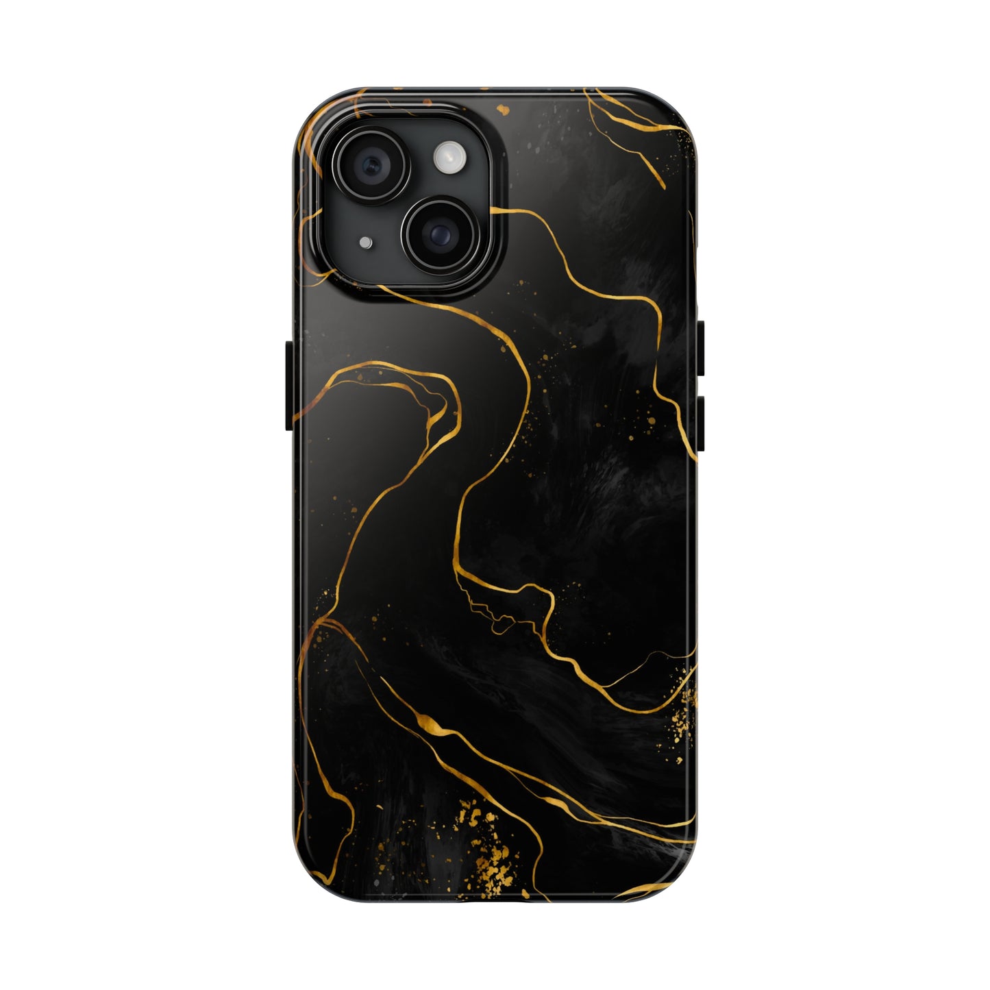 Black Mirage Tough iPhone Case