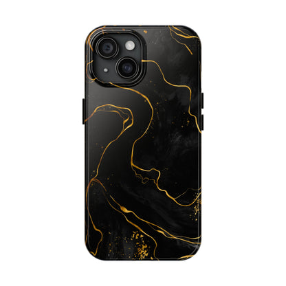 Black Mirage Tough iPhone Case