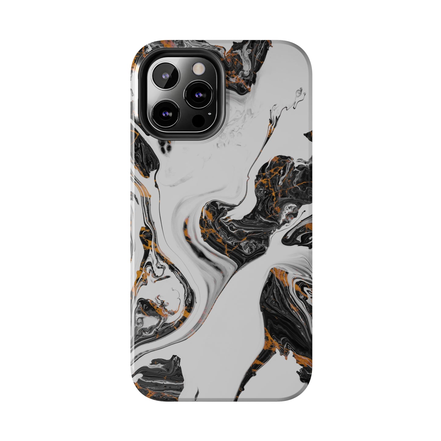 Misty Marble Tough iPhone Case