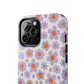 Groovy Flowers Tough iPhone Case