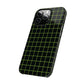 Green Grid Snap Case