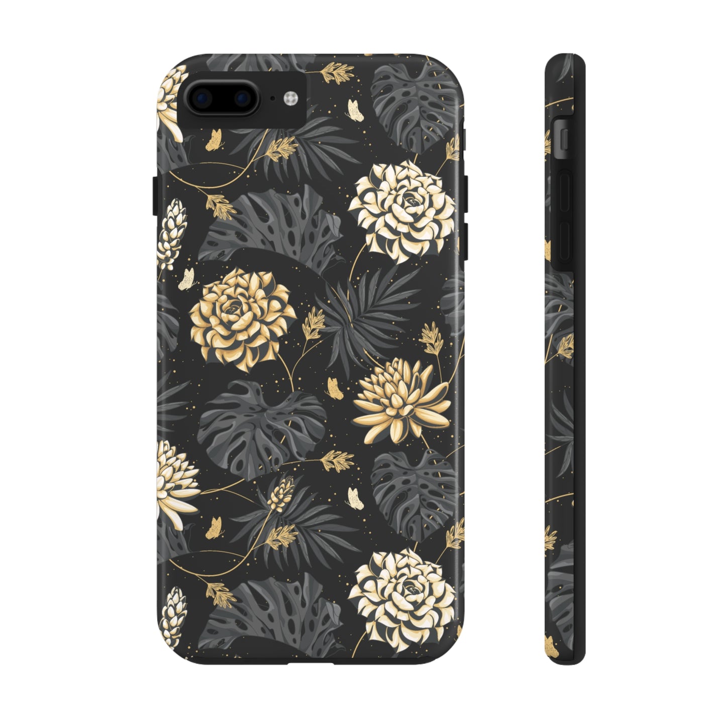 Golden Bloom Tough iPhone Case