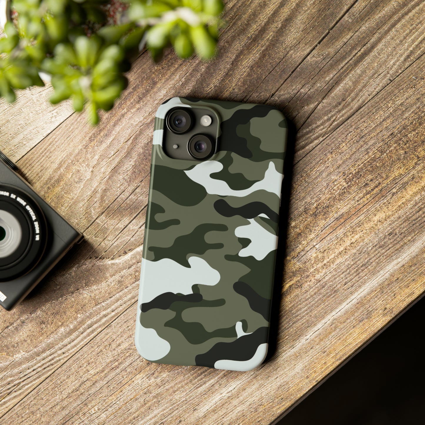 Camouflage Snap Case