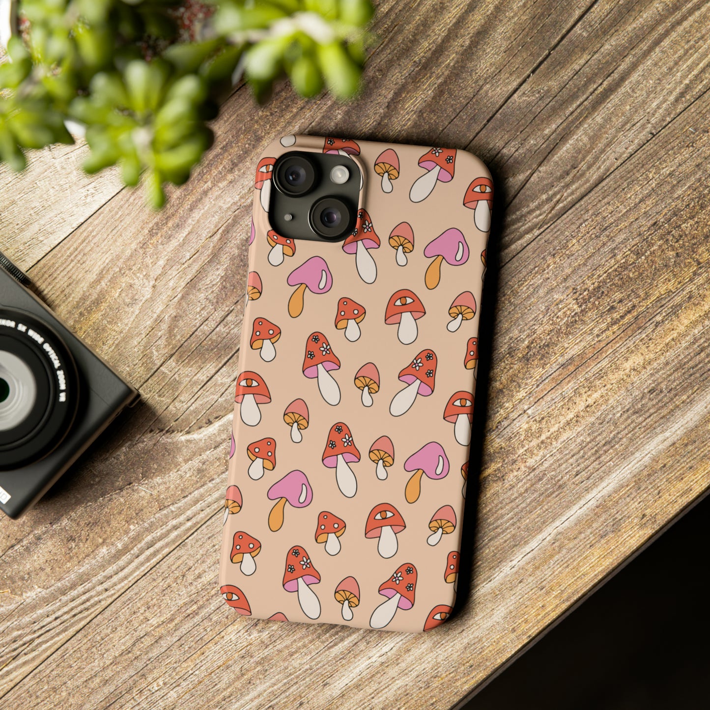 Mushrooms Snap Case