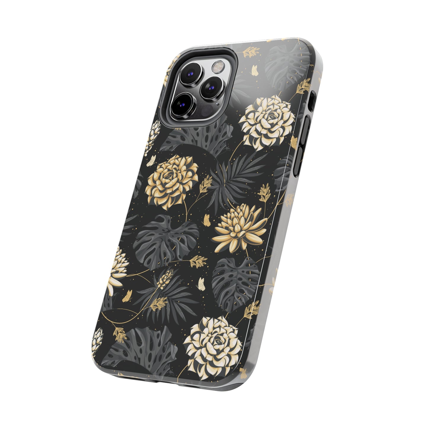 Golden Bloom Tough iPhone Case