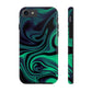 Misty Emerald Tough iPhone Case