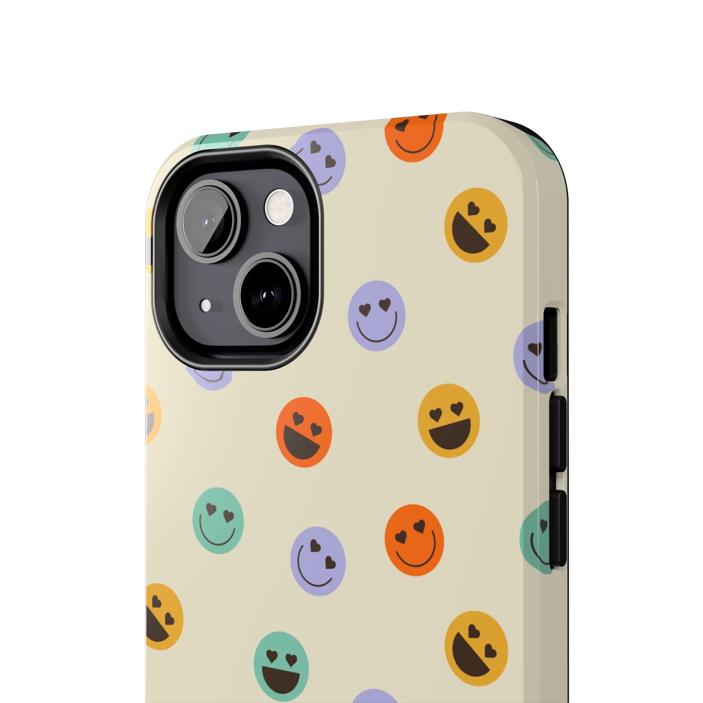 Smileys from 70s Tough iPhone Case