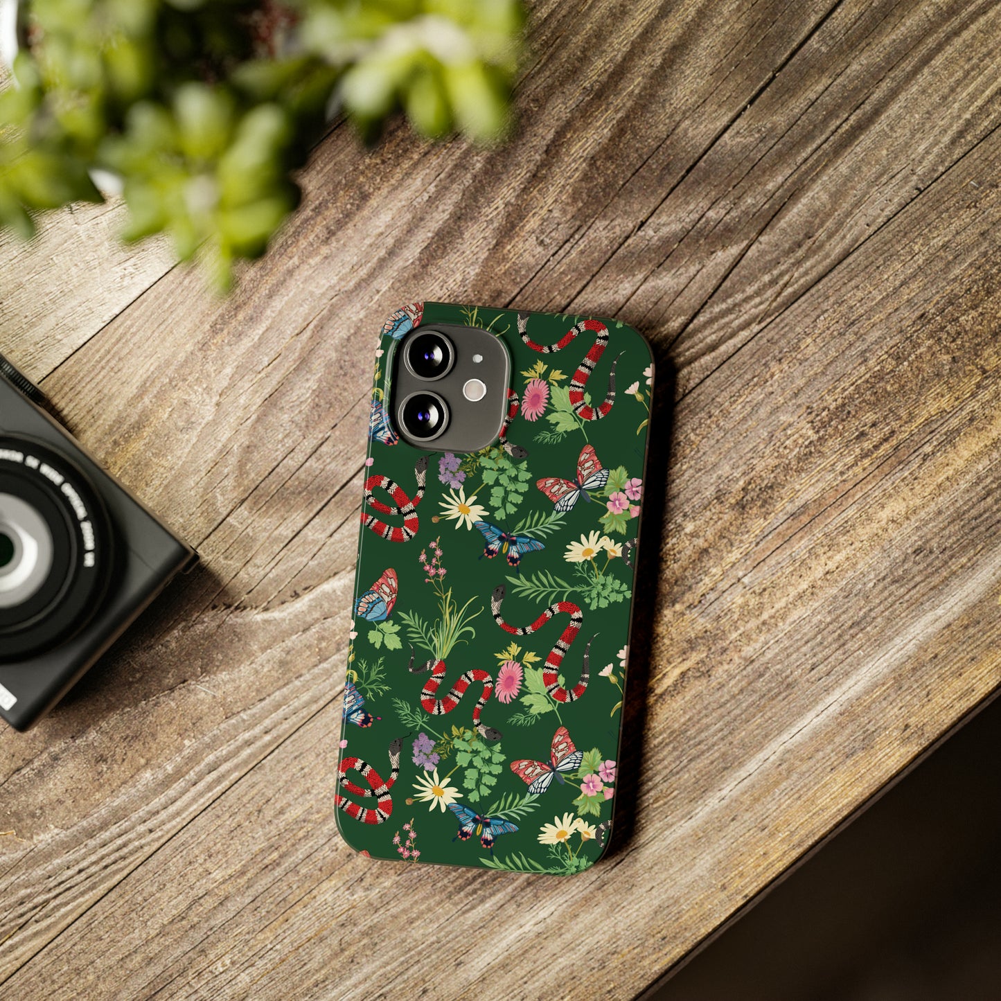 Tropical Chaos Pattern Snap Case