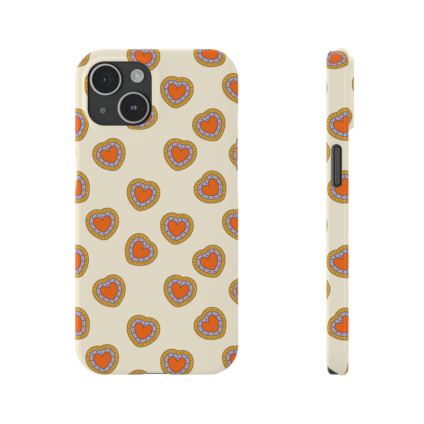 Groovy Heart Snap Case