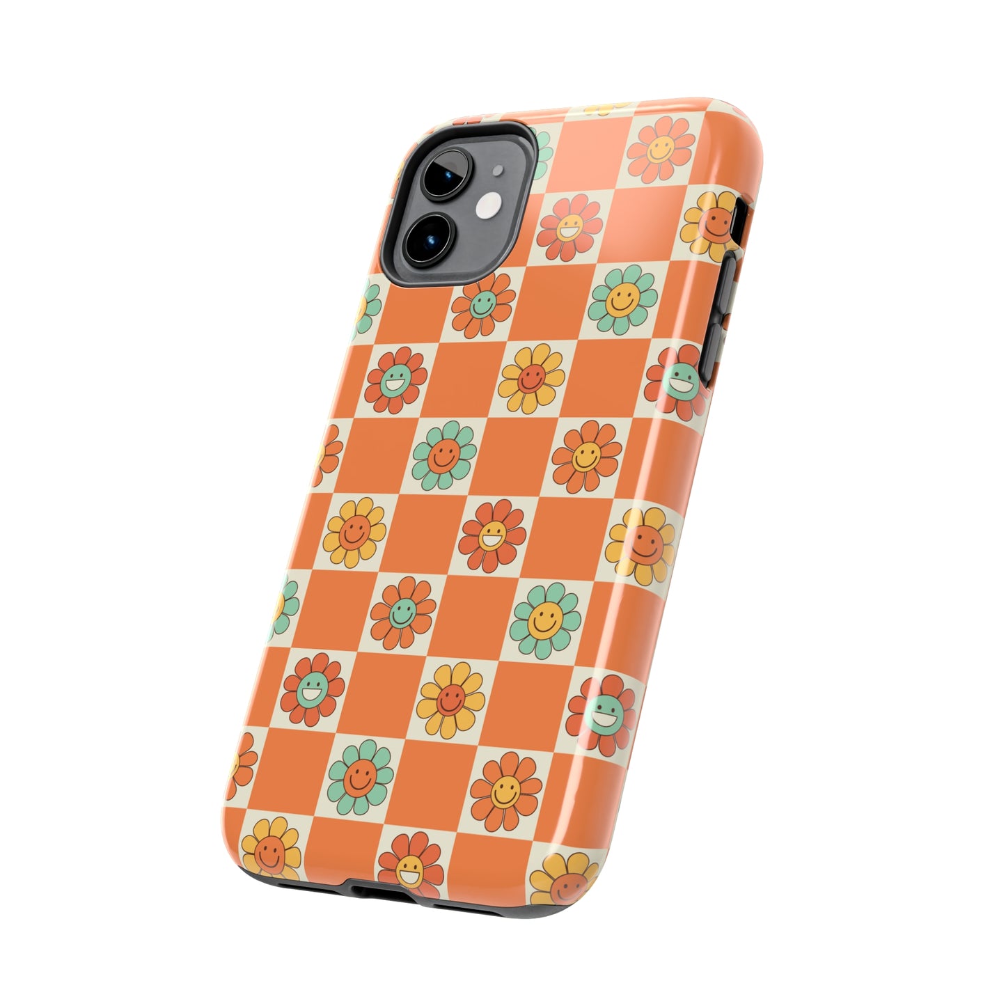 Retro Daisies Tough iPhone Case