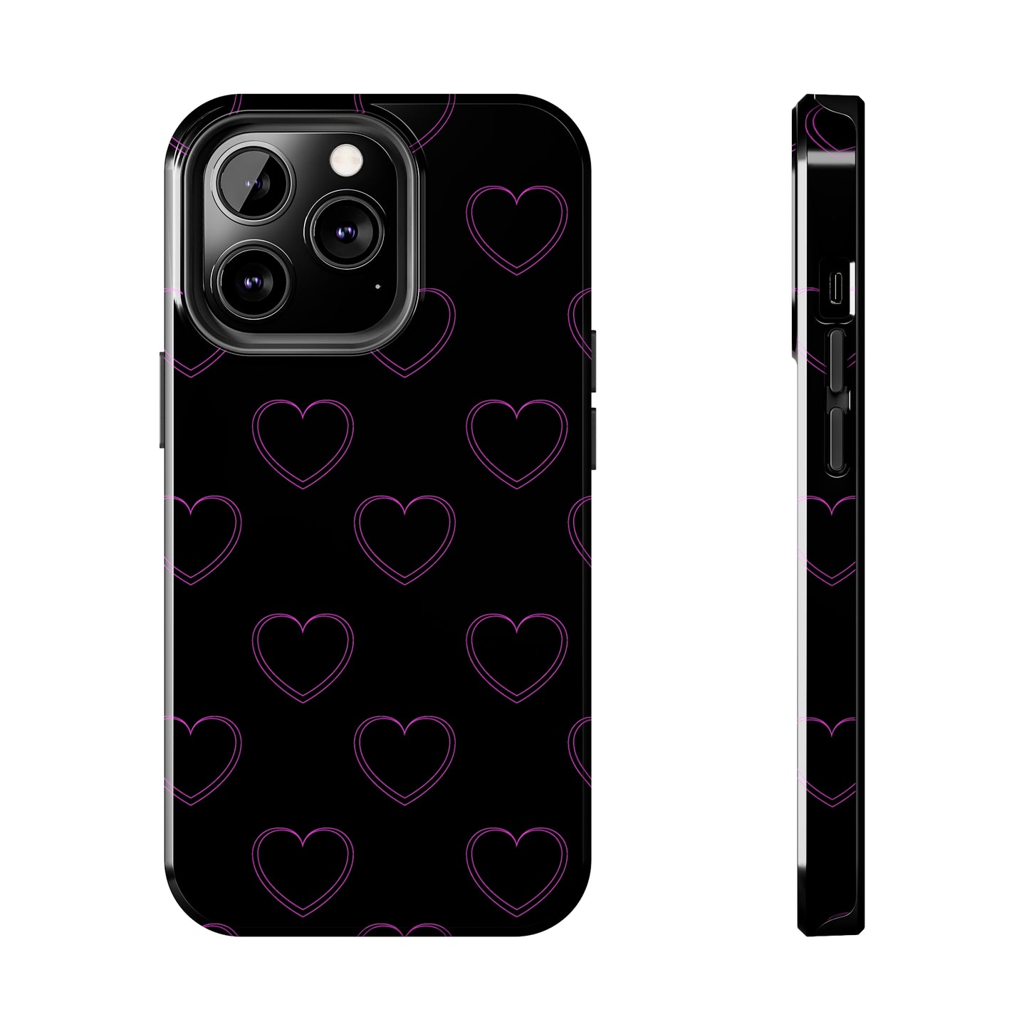 Y2K Heart Tough iPhone Case