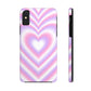 Blurred Heart Tough iPhone Case