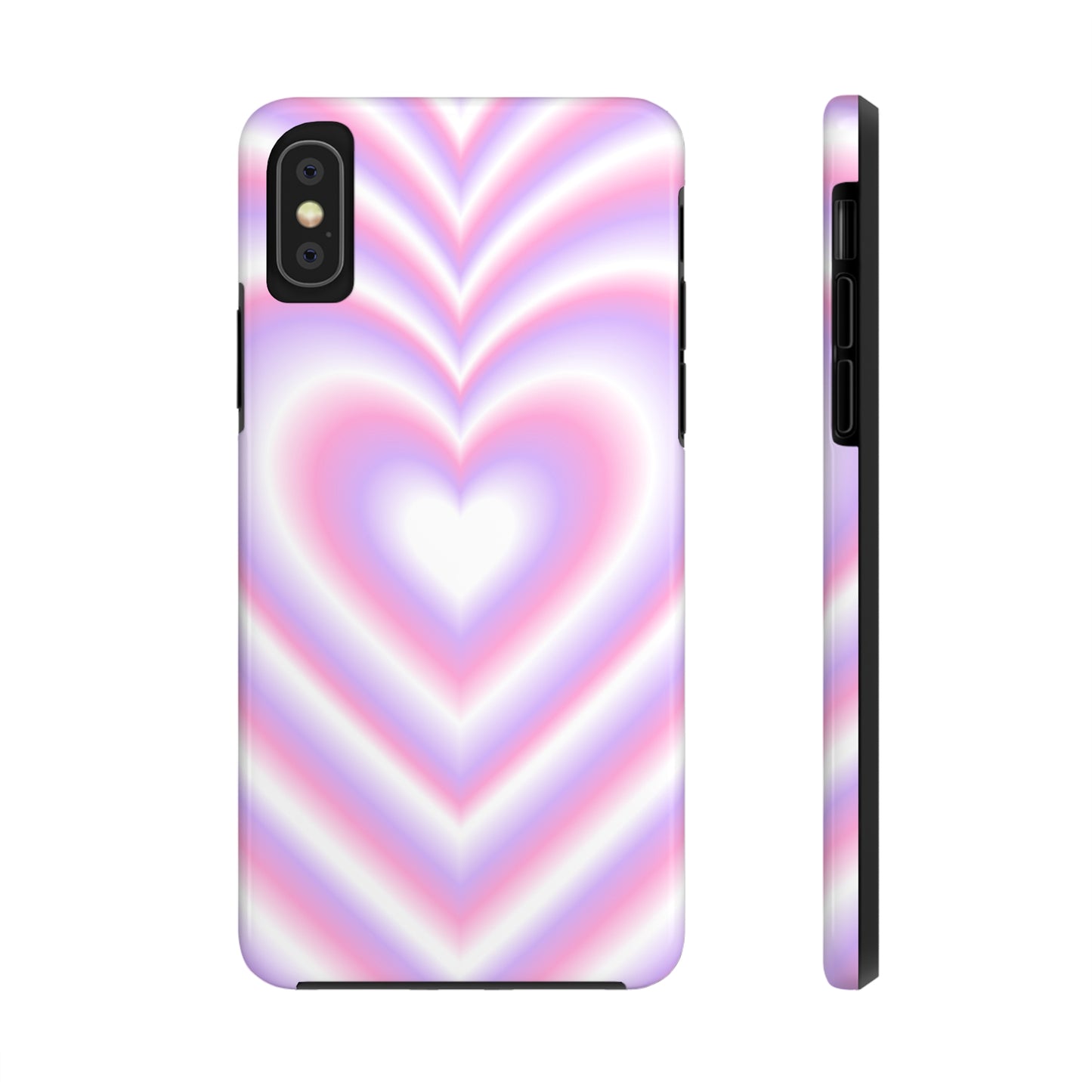 Blurred Heart Tough iPhone Case