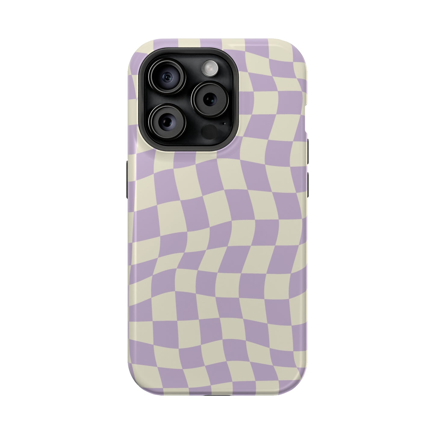 Lavender Crazy Checkers MagSafe Tough Case