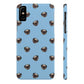 Pug Pattern Snap Case