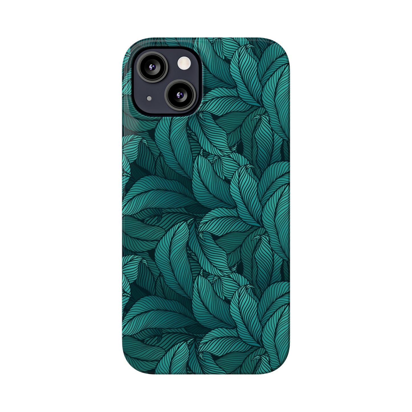 Tropical Leaves Snap Case