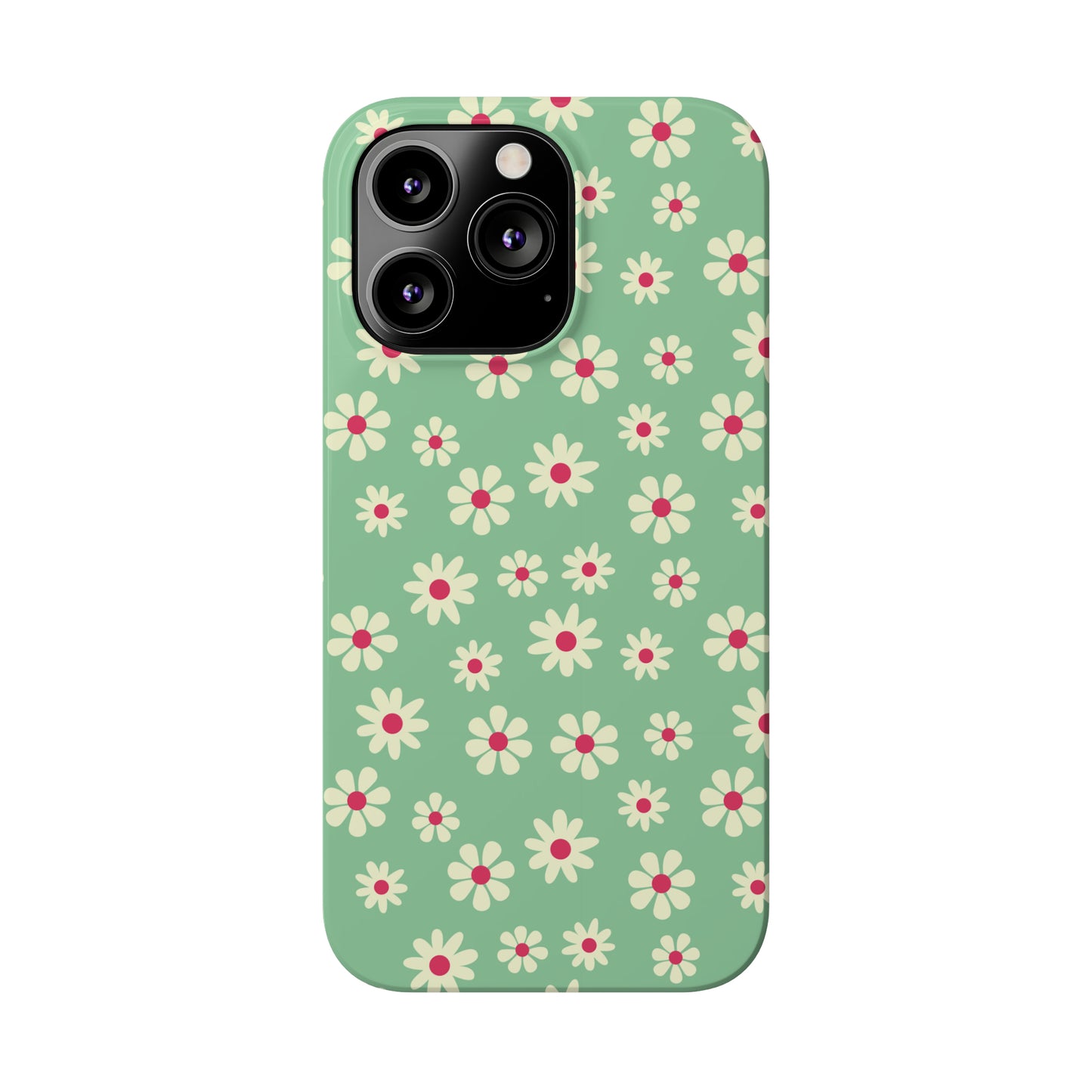 Retro Floral Snap Case