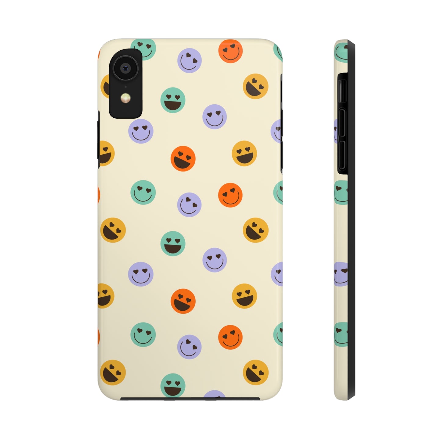 Smileys from 70s Tough iPhone Case