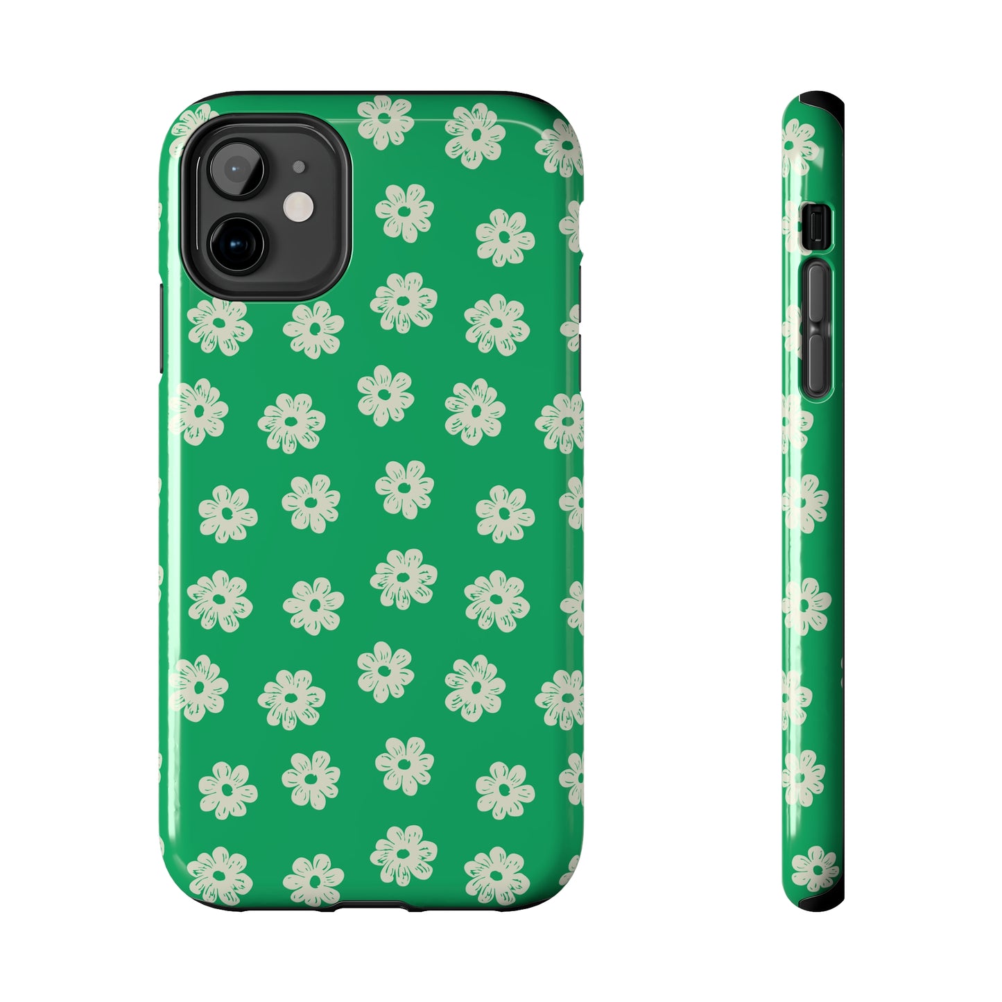 Retro Floral Tough iPhone Case