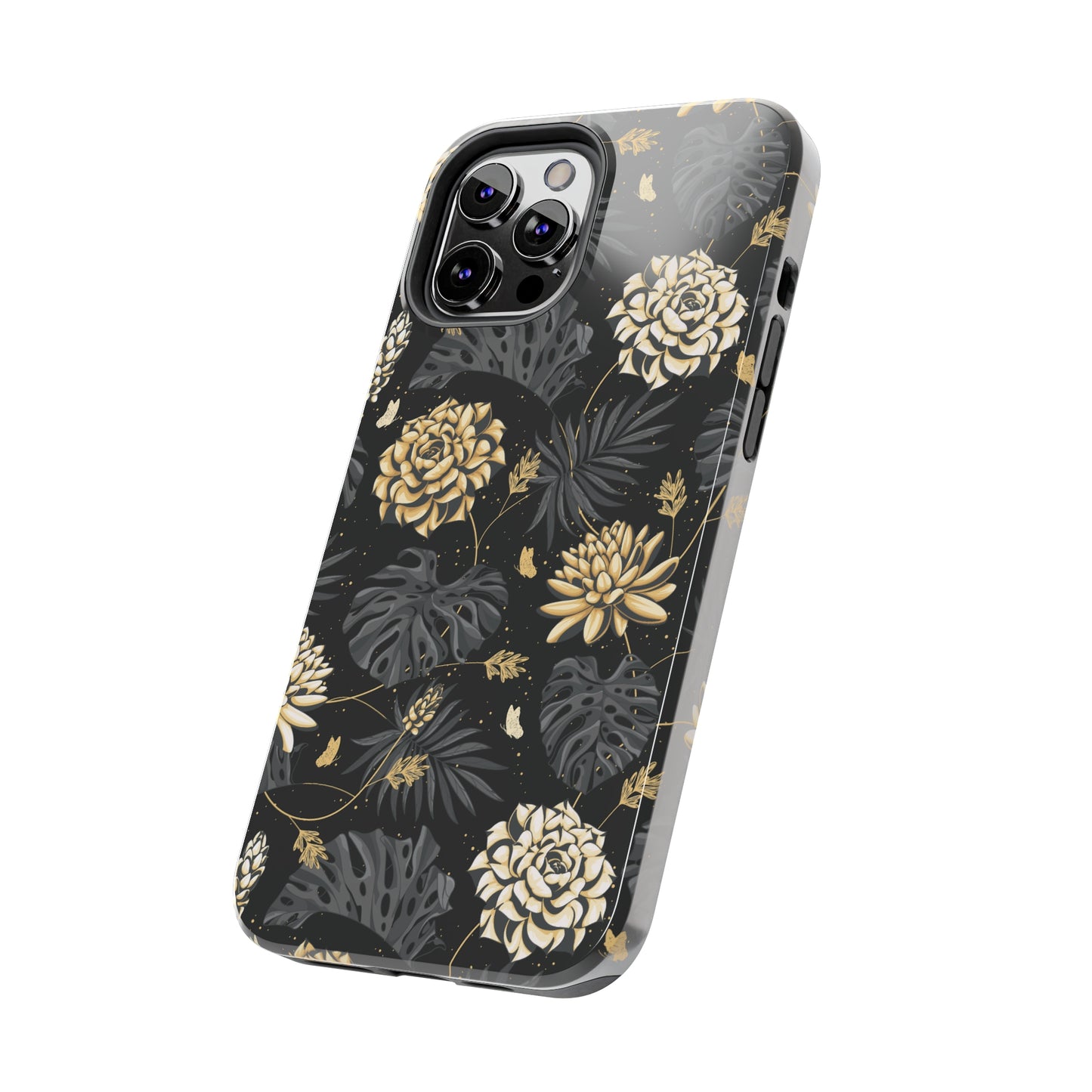 Golden Bloom Tough iPhone Case