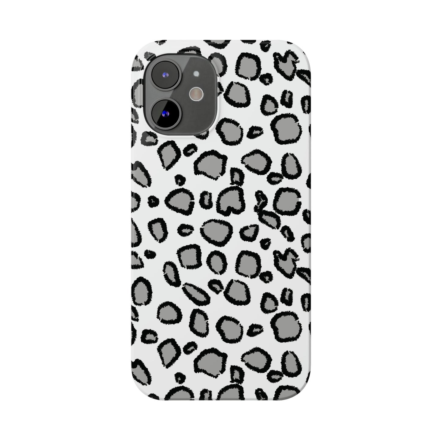 Snow Leopard Snap Case